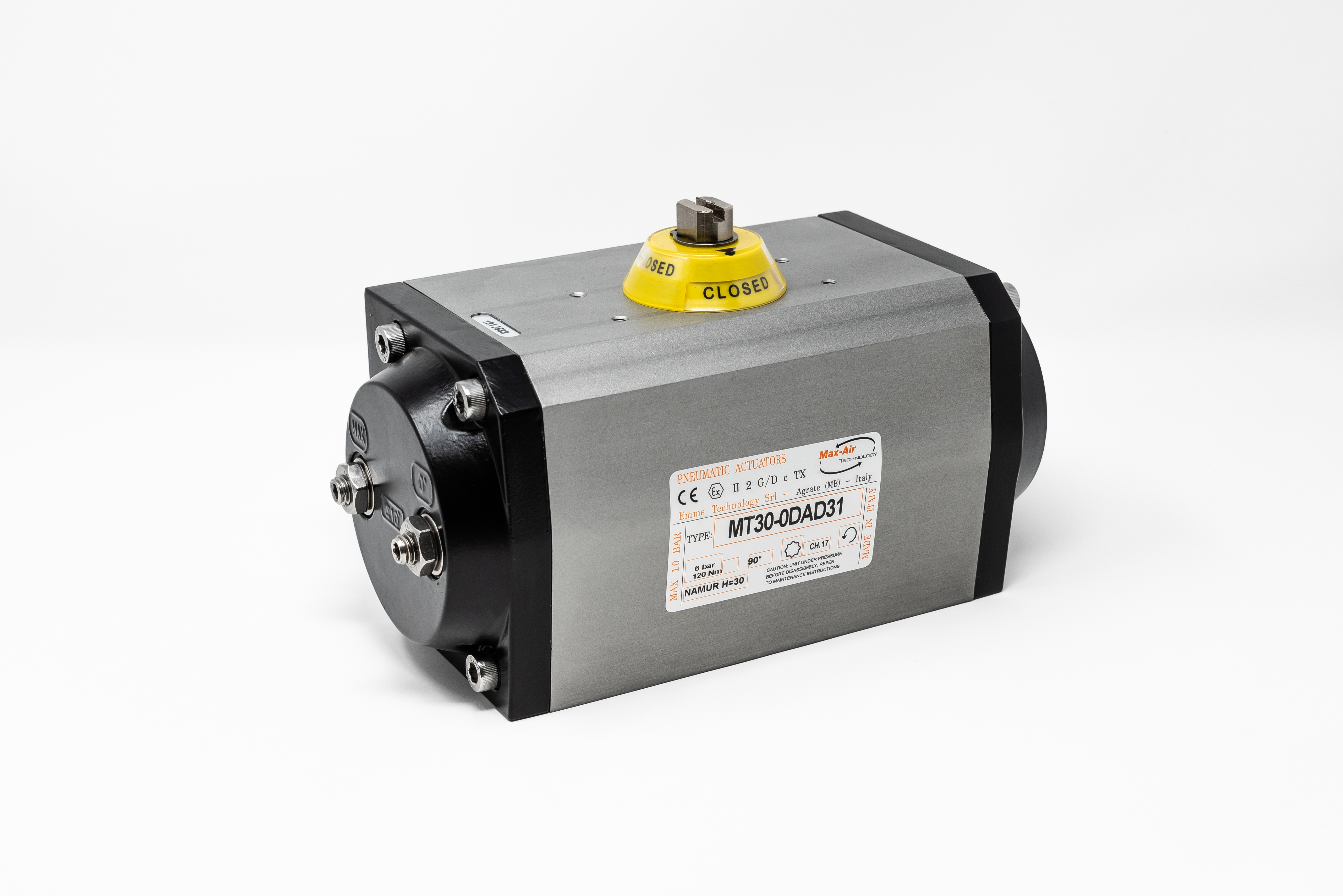 max air technology actuator